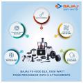Bajaj Food Processor 1000 W White