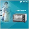 Bajaj Oven Toaster Grill (OTG) 22 Ltr Black
