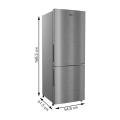 HAIER Refrigerator BMR 276 Ltr Inox Silver