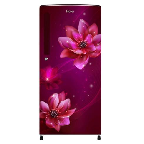 HAIER Refrigerator DC 262 Ltr Red  Red Peony