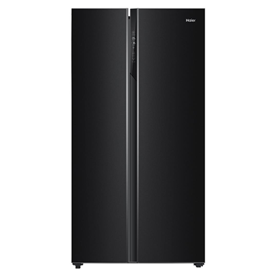 Refrigerator SBS 628 Ltr Black  Black Steel