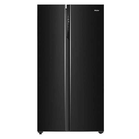 HAIER Refrigerator SBS 630 Ltr Black  Haier