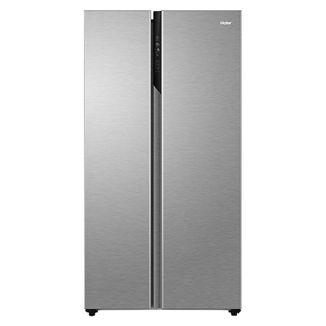 Refrigerator SBS 630 Ltr Stainless Steel  Haier Shiny Steel