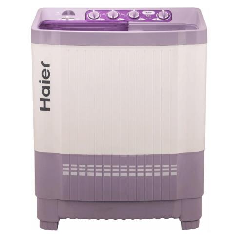 HAIER Semi Automatic Washing Machine 8 kg Purple