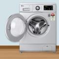 LG Fully Automatic Front Load 8 kg Silver  FHM1408BDL