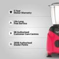 PREETHI Mixer Juicer Grinder 750 W Red