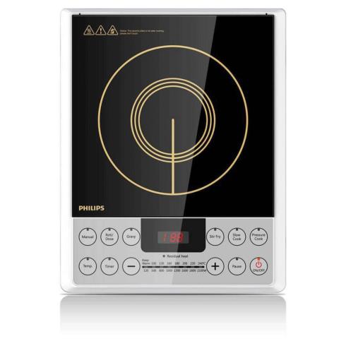 Philips Induction Cooktop 2000 W Black