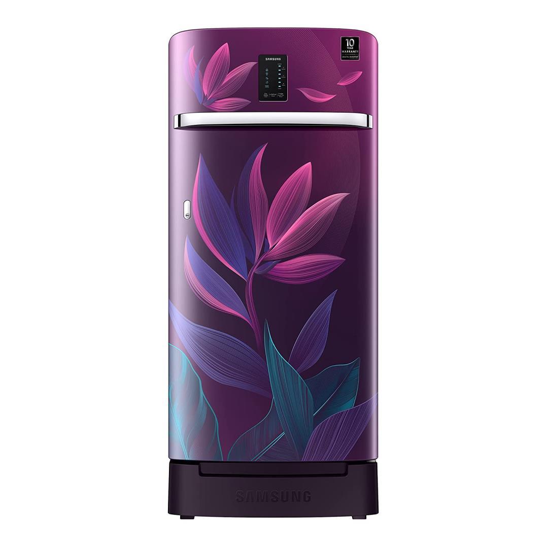 Buy SAMSUNG 189 L Frost Free Single Door 5 Star Refrigerator (Paradise Bloom  Purple, RR21C2F259R/HL) at