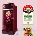 Samsung Refrigerator DC 189 Ltr Burgundy Red  Hydrangea Plum