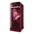 Samsung Refrigerator DC 215 Ltr midnight blossom red  Midnight Blossom Red