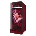 Samsung Refrigerator DC 192 Ltr midnight blossom red