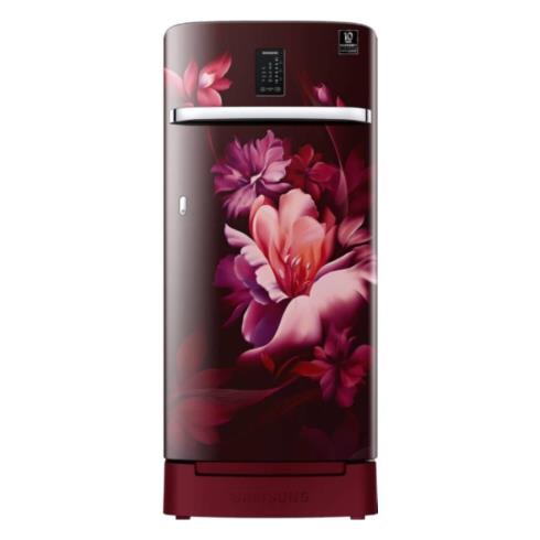 Samsung Refrigerator DC 184 Ltr midnight blossom red  Midnight Blossom Red