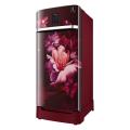 Samsung Refrigerator DC 184 Ltr midnight blossom red  Midnight Blossom Red