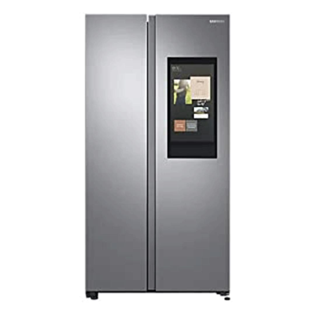 Refrigerator SBS 681 Ltr Silver  Samsung Real Stainless
