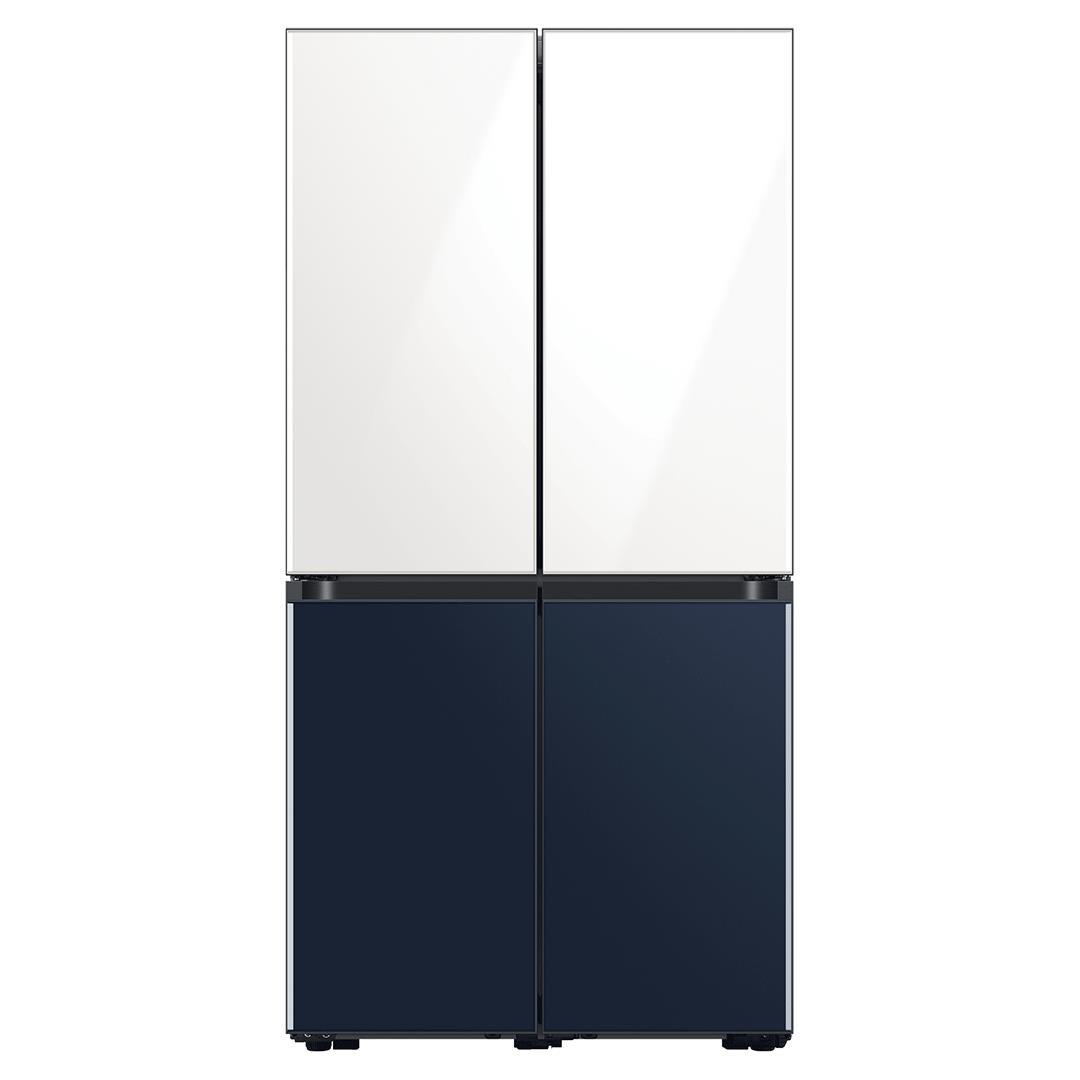 Refrigerator SBS 670 Ltr White  Samsung Glam White and Glam Navy