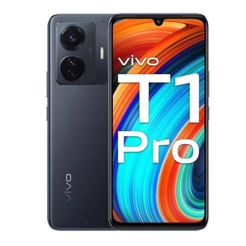 Vivo Mobile Phones 6.44 Inch Black  T1 Pro 5G (6GB+128)-Turbo Black
